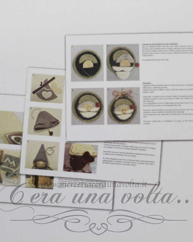 Kit in feltro Babbo Natale