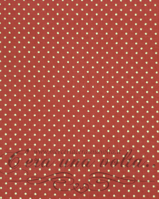 Tessuto a Pois dorati