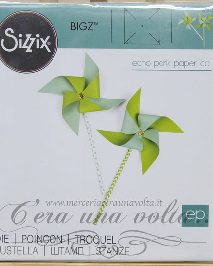 Fustella Bigz Die Pinwheel 3 D By Echo Park Paper Co SX 660455