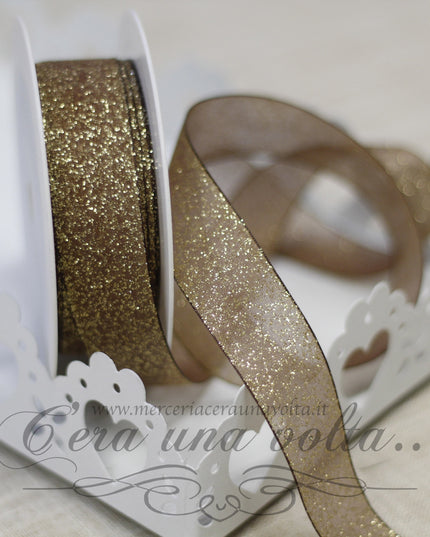 Nastro in organza  Glittering