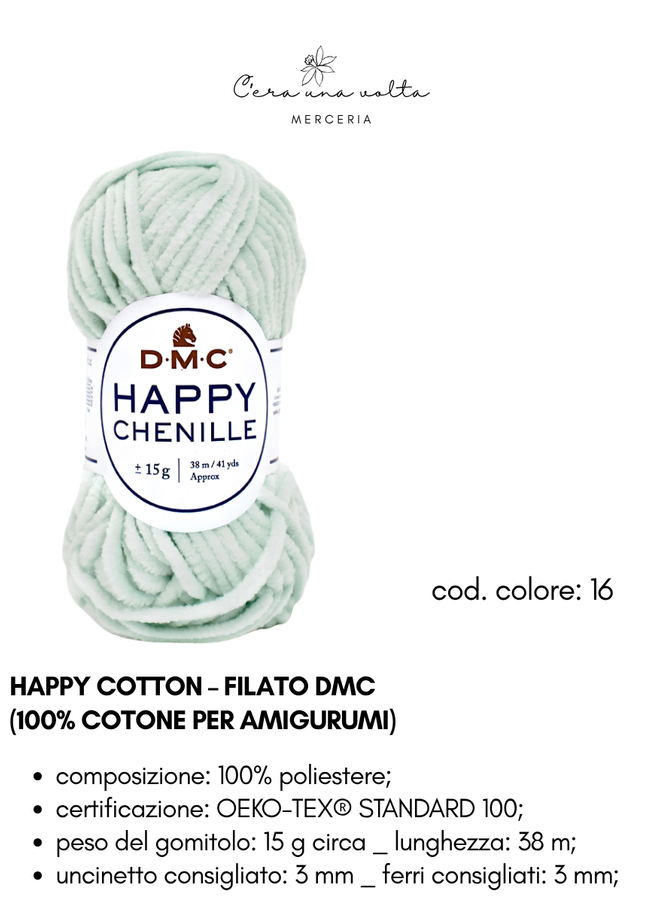 DMC Happy Chenille – Filato per amigurumi