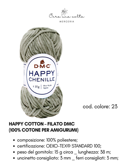DMC Happy Chenille – Filato per amigurumi