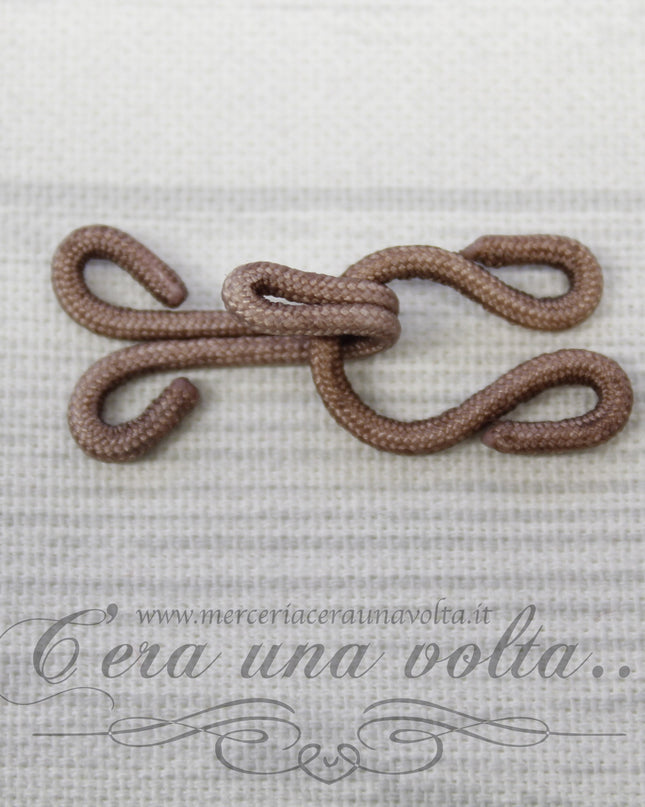 6 Pz Ganci e Occhielli rivestiti piccoli