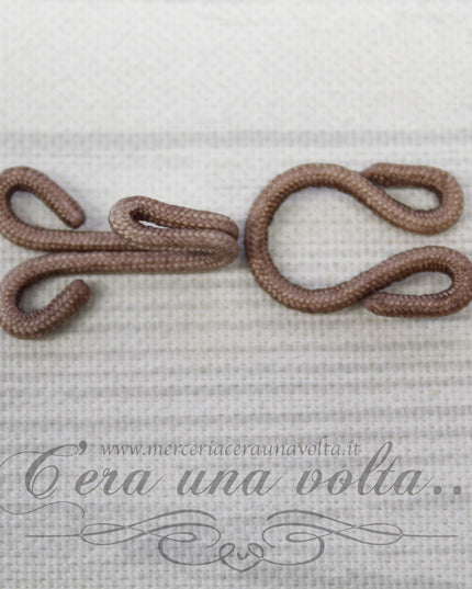 6 Pz Ganci e Occhielli rivestiti piccoli