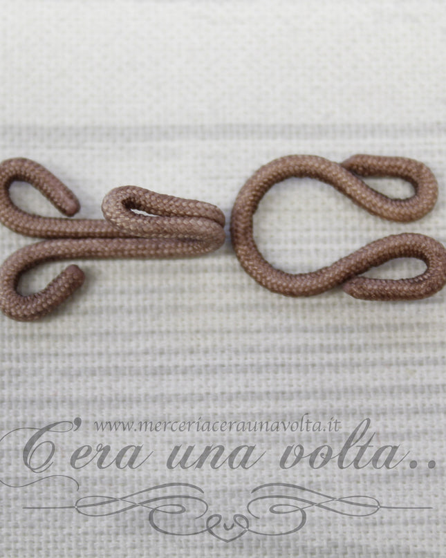 6 Pz Ganci e Occhielli rivestiti piccoli