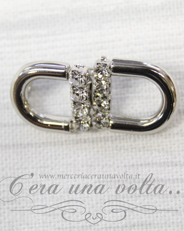 Agganciature per abbigliamento con strass