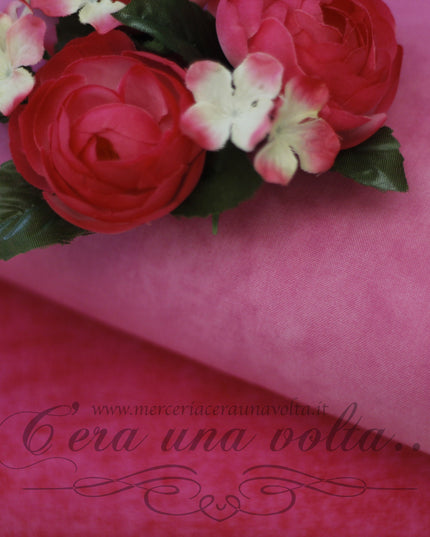 Tessuto Rosa marmorizzato