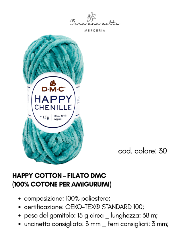 DMC Happy Chenille – Filato per amigurumi