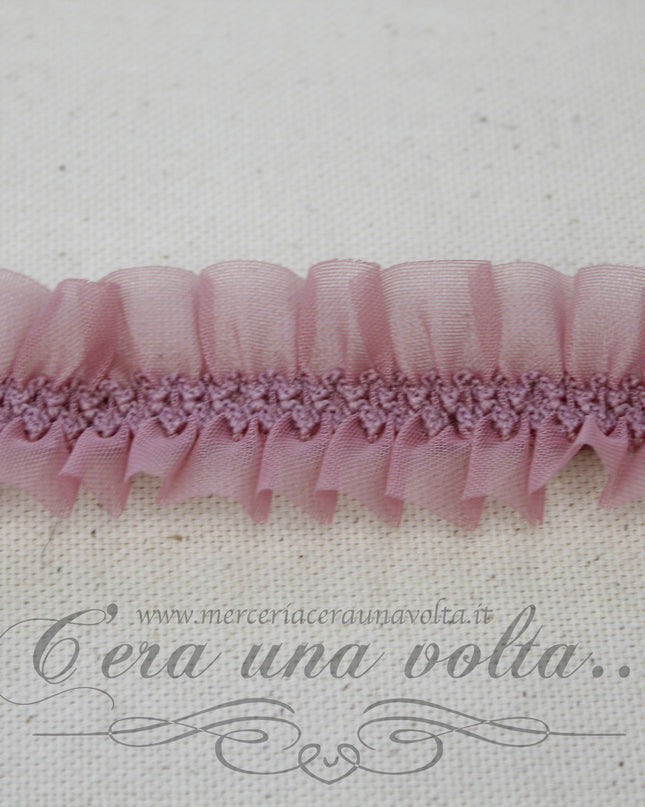 Passamaneria tramezzo in organza elasticizzata