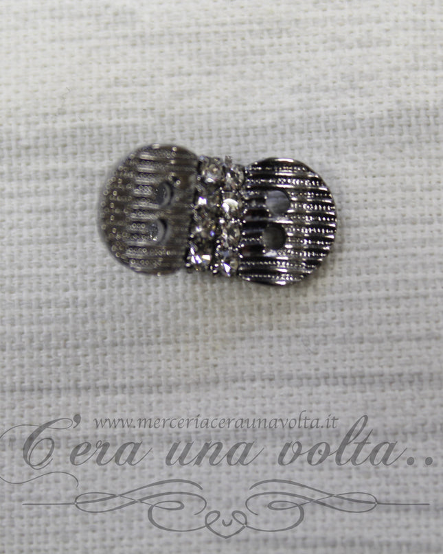 Ganci per abbigliamento con 8 micro strass