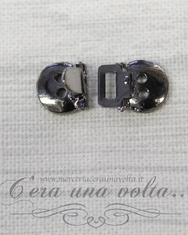 Ganci per abbigliamento con 8 micro strass