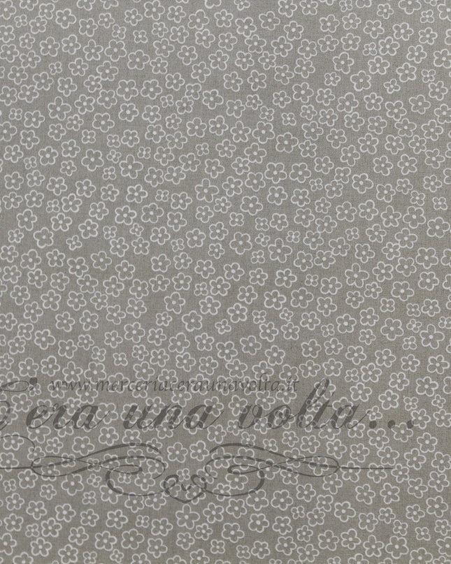 Tessuto in cotone fiori