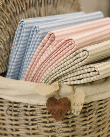 90x50 cm Pannolenci a righe