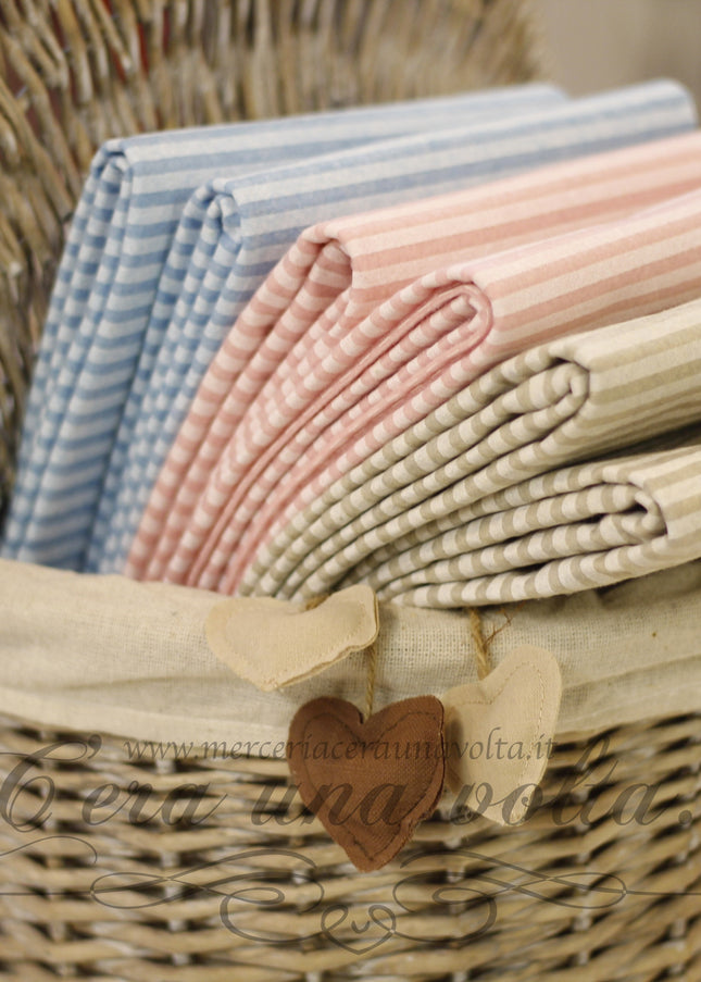 90x50 cm Pannolenci a righe