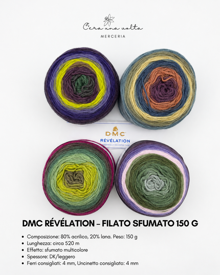 DMC Révélation – Filato Sfumato 150 g
