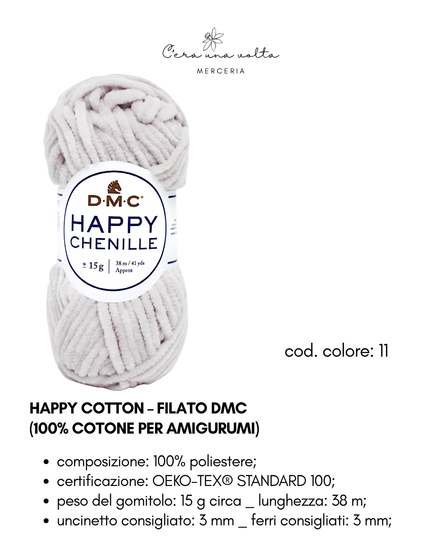 DMC Happy Chenille – Filato per amigurumi