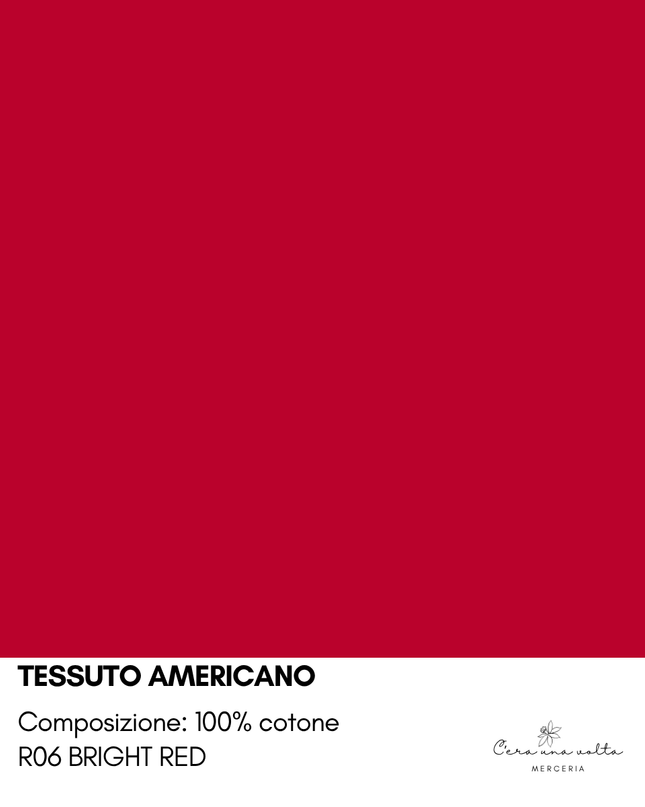 Tessuto americano tinta unita
