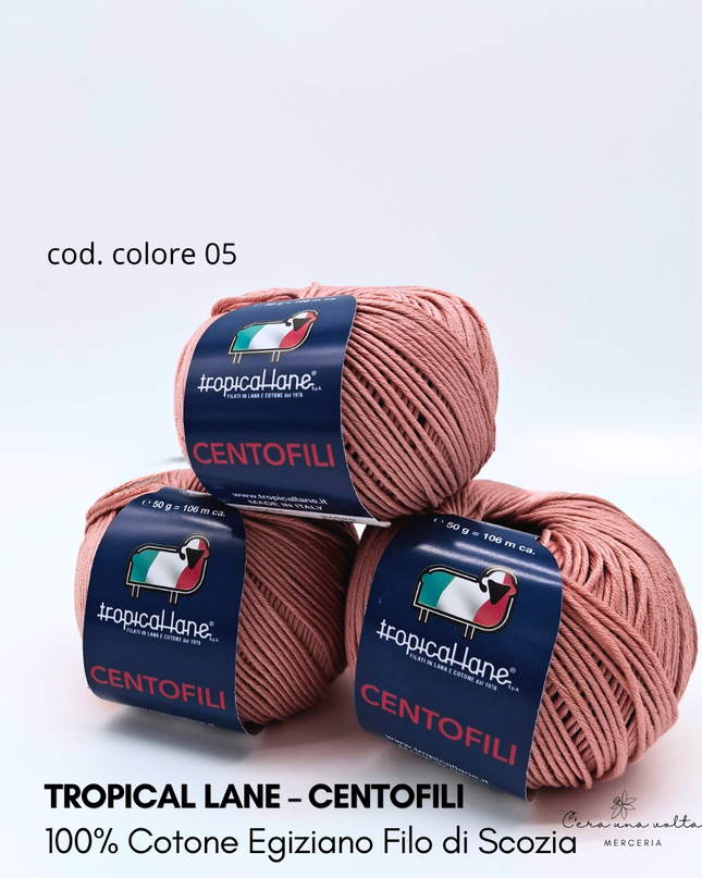 Tropical Lane – Centofili (100% Cotone Egiziano Filo di Scozia)