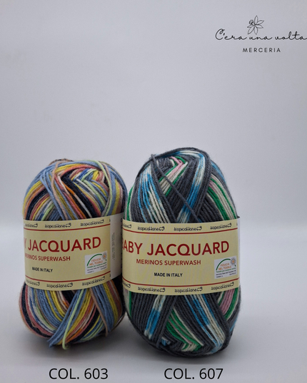 Calzetteria – Baby Jacquard | Lana Merinos Superwash