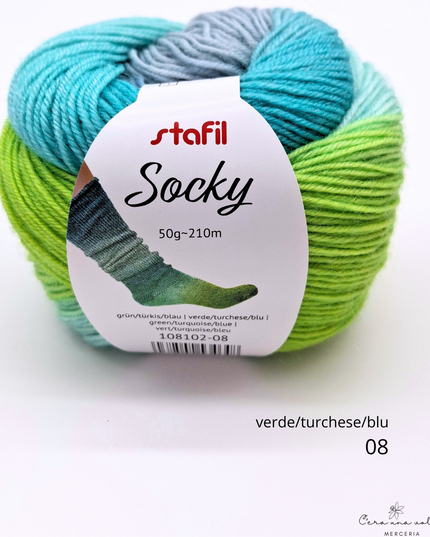 Socky – Filato sfumato per calze