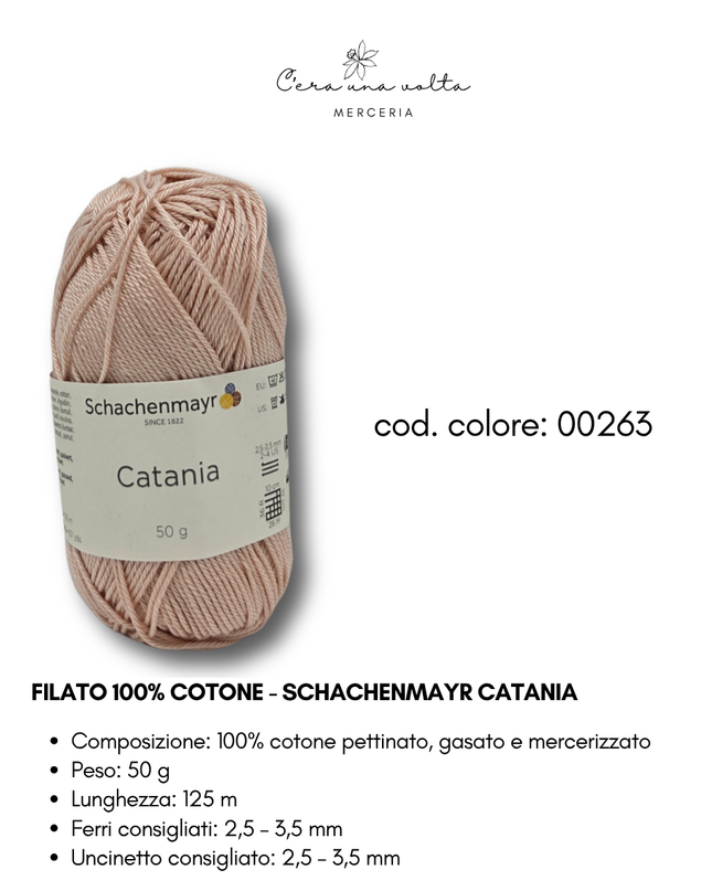 Filato 100% Cotone - Schachenmayr Catania