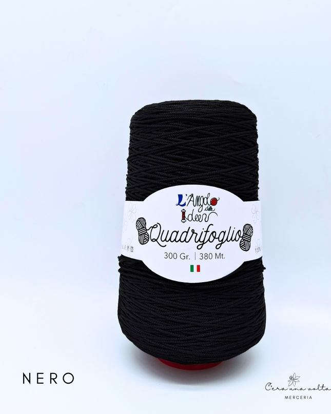 Quadrifoglio – Fettuccia tonda per borse e accessori