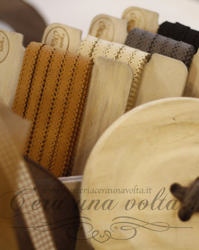 Fettuccia in alcantara