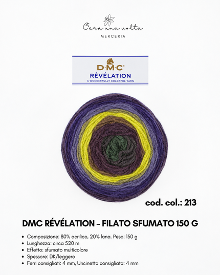 DMC Révélation – Filato Sfumato 150 g