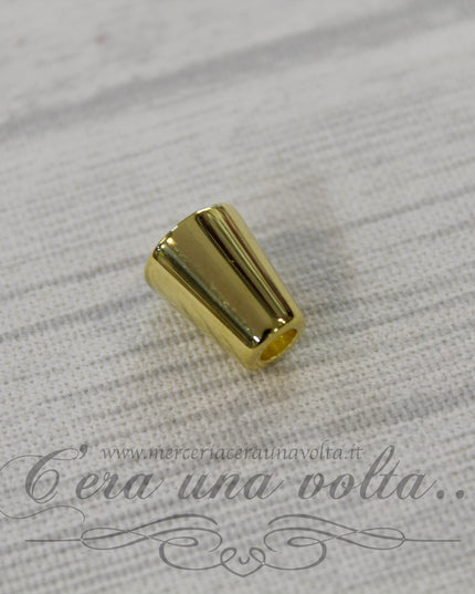 Coppette terminali copri nodo Oro