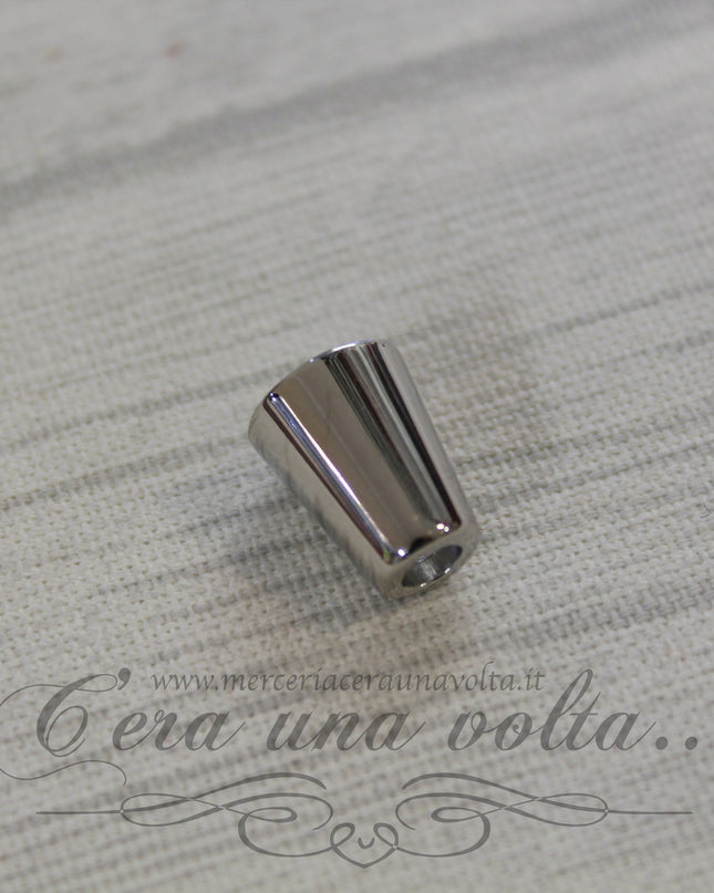 Coppette terminali copri nodo Argento