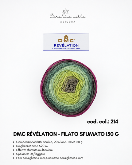 DMC Révélation – Filato Sfumato 150 g
