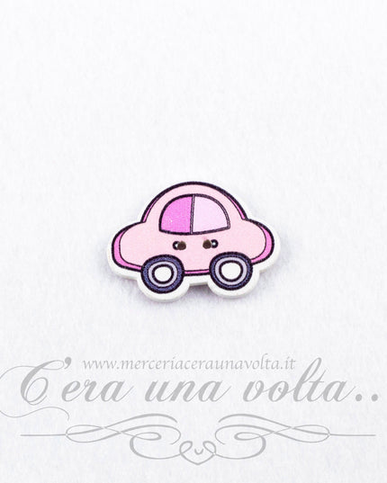 Bottoni in legno automobile