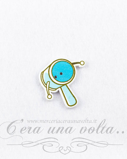 Bottoni in legno tamburello