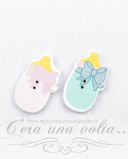 Bottoni in legno biberon