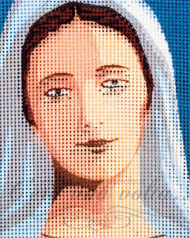 Kit ricamo mezzopunto Madonna