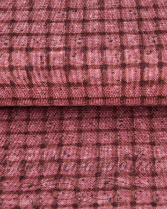 Tessuto americano country a quadri