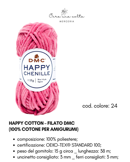 DMC Happy Chenille – Filato per amigurumi