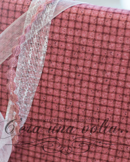 Tessuto americano country a quadri