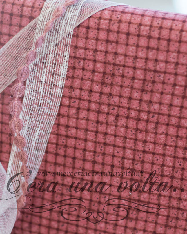 Tessuto americano country a quadri