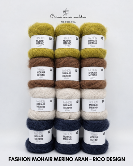 Fashion Mohair Merino Aran – Rico Design