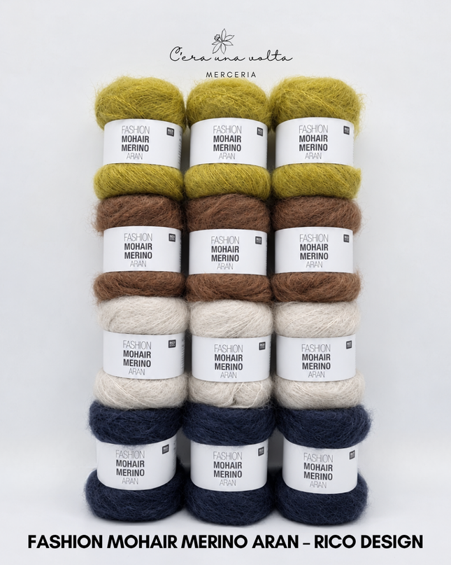Fashion Mohair Merino Aran – Rico Design