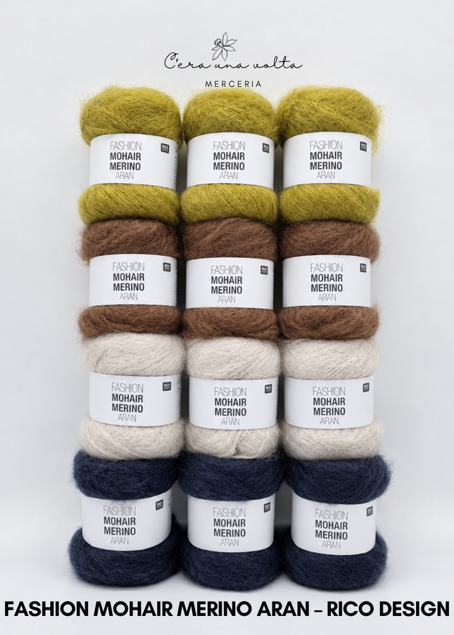 Fashion Mohair Merino Aran – Rico Design