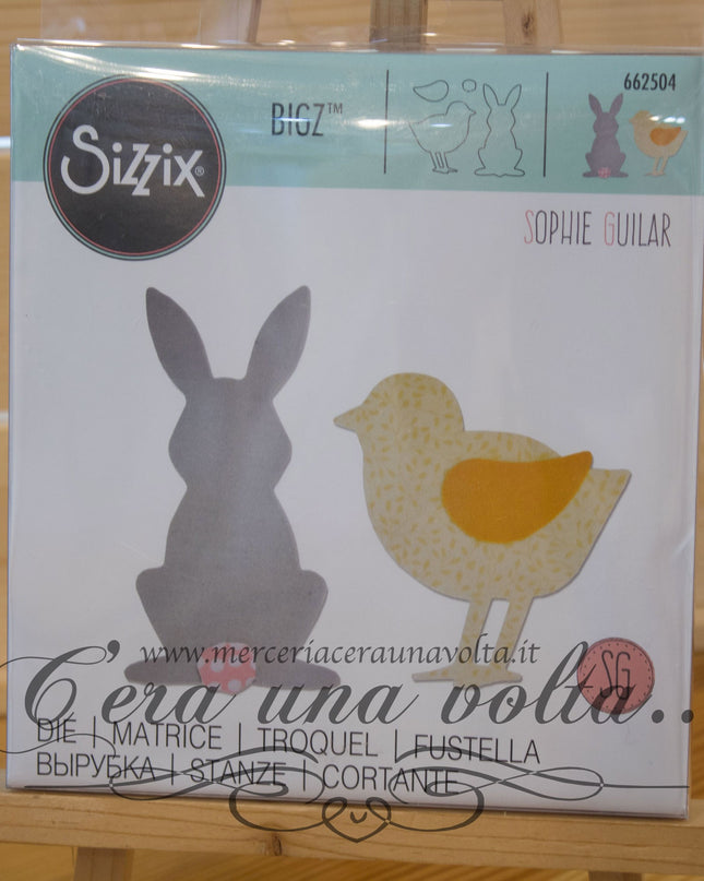 Fustella Bigz Die Spring Animals By Sophie Guilar  SX 662504