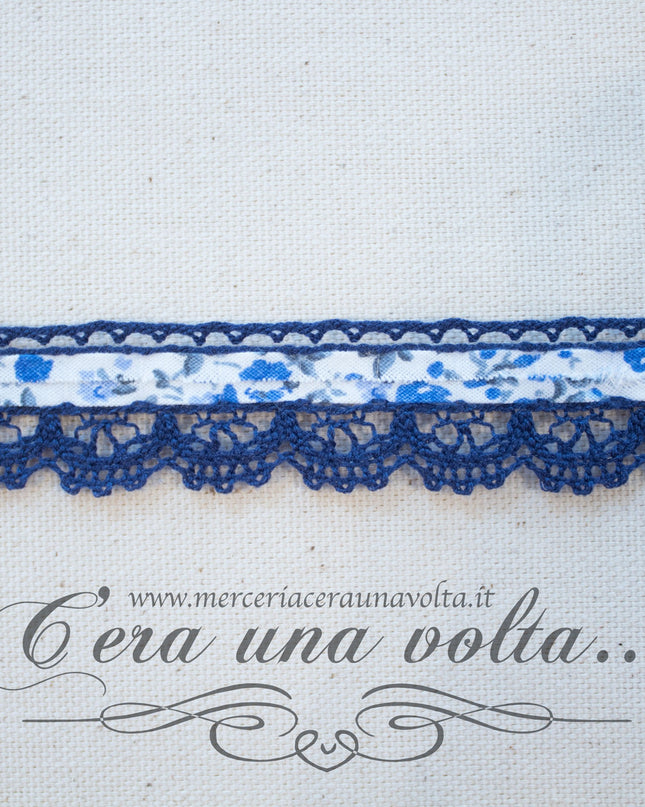 Pizzo merletto in cotone colorato