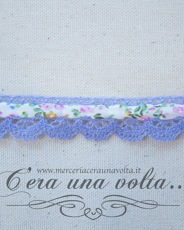 Pizzo merletto in cotone colorato