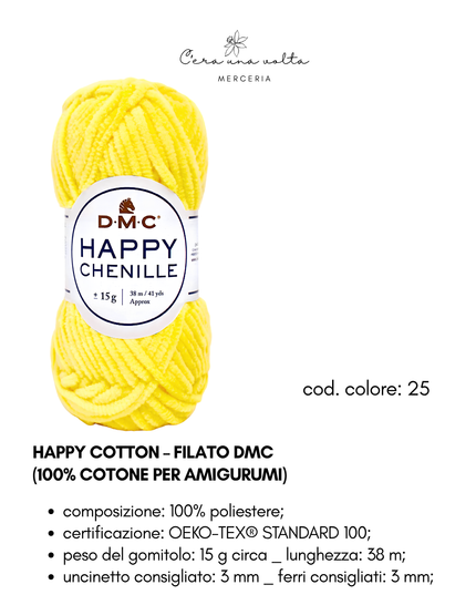 DMC Happy Chenille – Filato per amigurumi