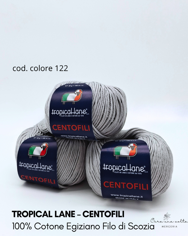 Tropical Lane – Centofili (100% Cotone Egiziano Filo di Scozia)