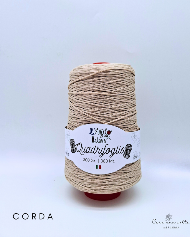 Quadrifoglio – Fettuccia tonda per borse e accessori