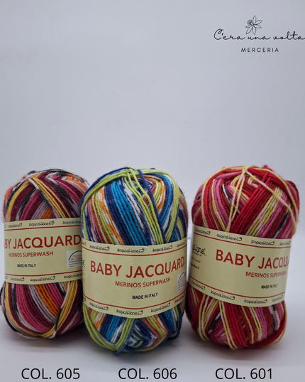 Calzetteria – Baby Jacquard | Lana Merinos Superwash