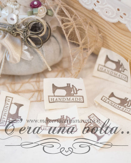 Set 20 pz Etichette Handmade